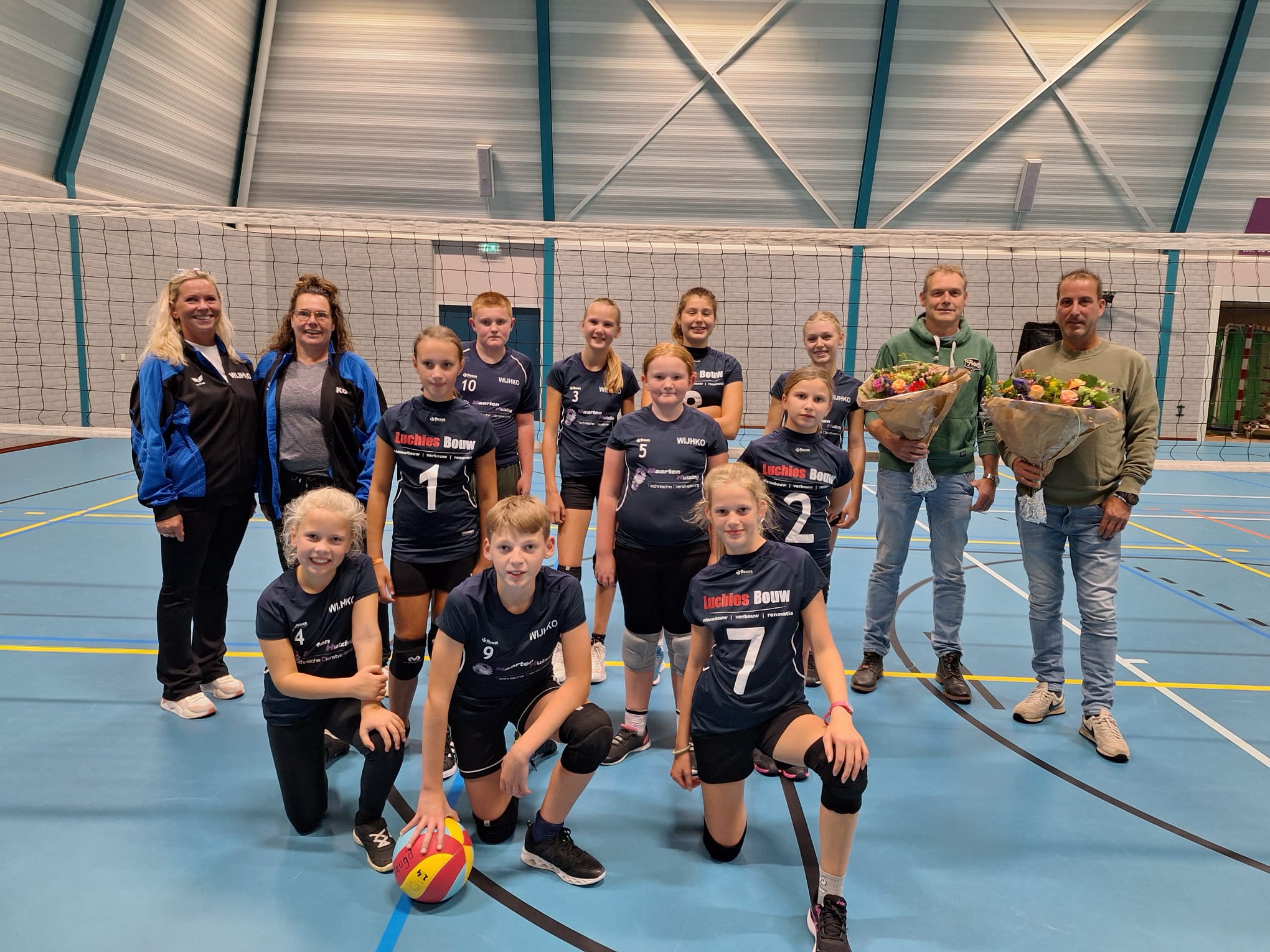 Volleybalvereniging Wijhko verwelkomt nieuw team XC Jeugd