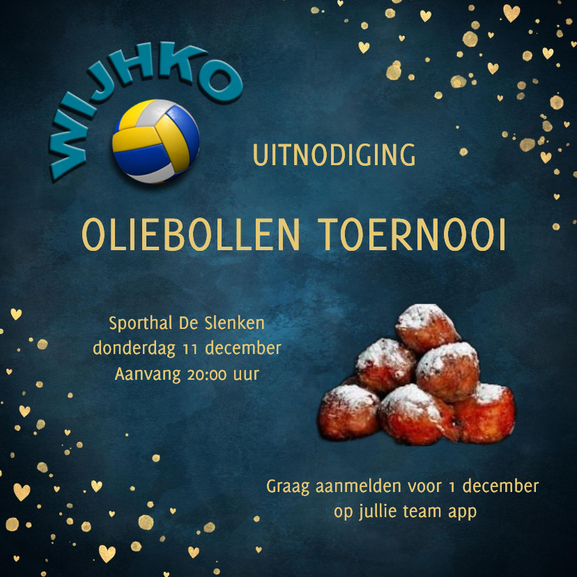 Oliebollen toernooi 2025